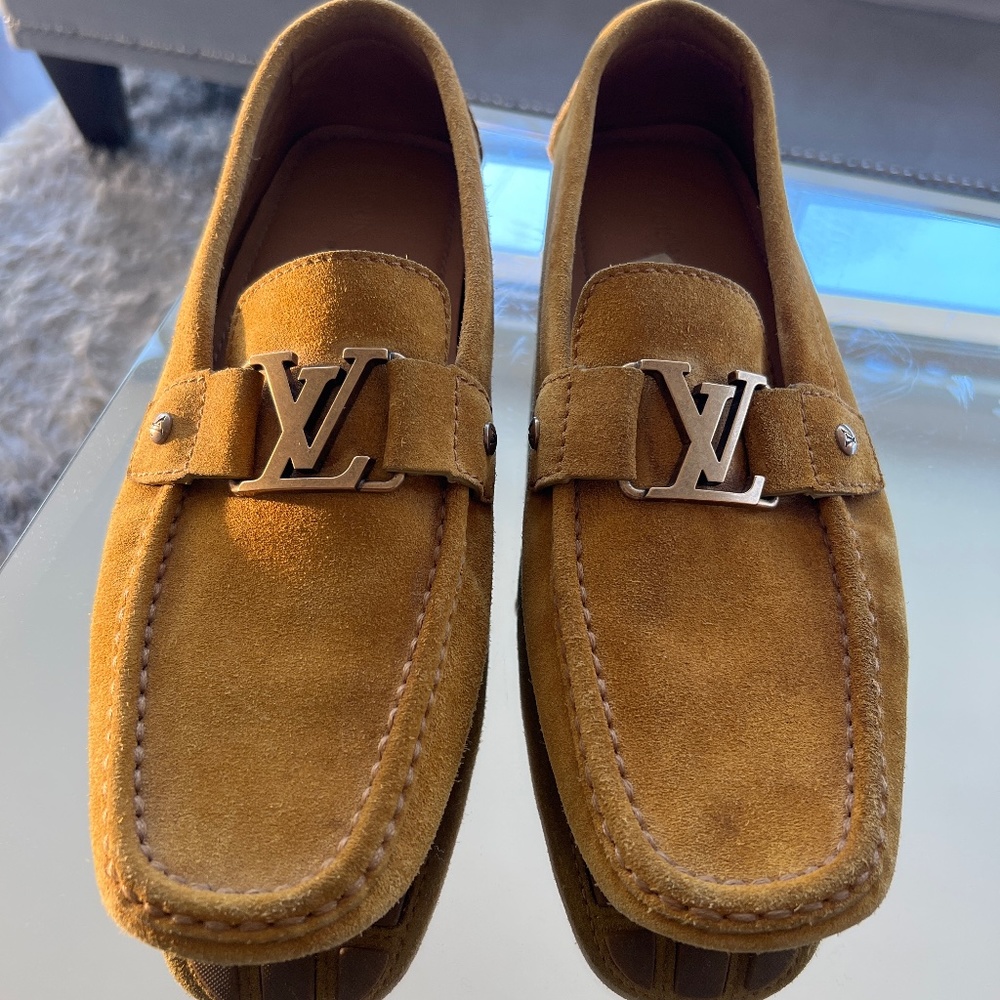 Men Monte Carlo Mocassin  Louis Vuitton - size 9